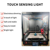FYSETC Touch Sensor COB LED Light Sensor Control Light Strip Kit With 24V 36W PSU for Voron 2.4 R2 Trident